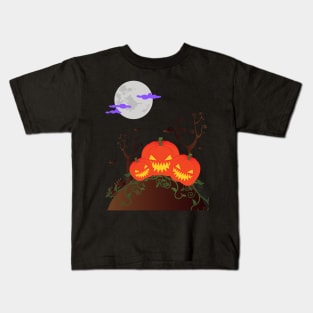 Jack-O-Lantern Night Kids T-Shirt